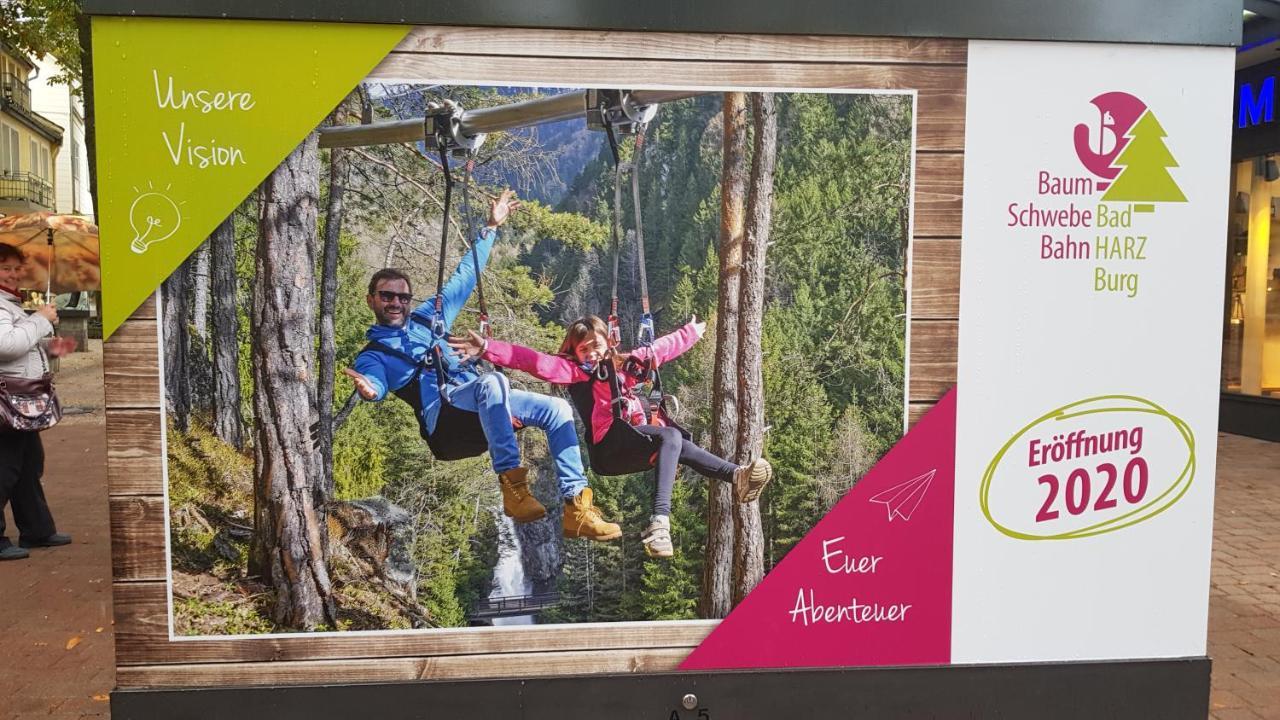 Ferienwohnung Reese- Horstmann mit Hallenbad und Sauna, WLAN Harz zu jeder Jahreszeit Bad Harzburg Exterior foto